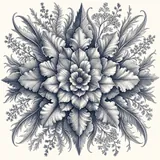 Sample artwork: Square. Half of every measured stroke is in the finest decile.