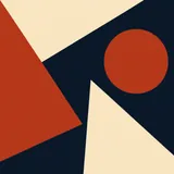 Sample artwork: Square, four flat shapes, no structure below 60 thousandths of the width.