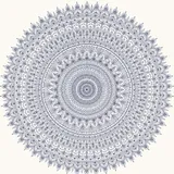 Sample artwork: Square, radial, 54% of measured strokes in the finest decile.